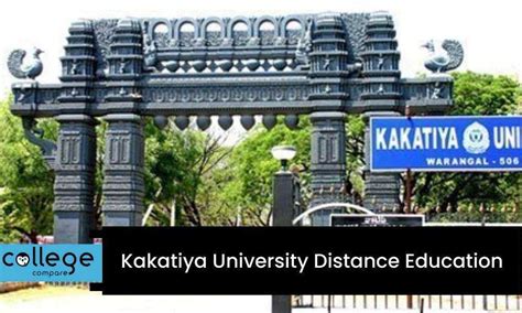 kakatiya university distance education